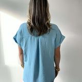 Woven Airflow Button Down Shirt