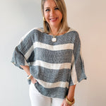 Wrenlee Navy Multi Top