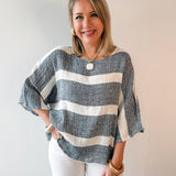 Wrenlee Navy Multi Top