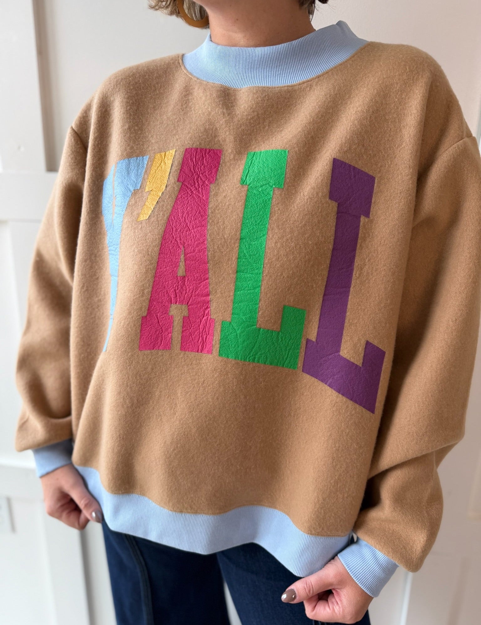 "Y'ALL" 2 sided Sweatshirt