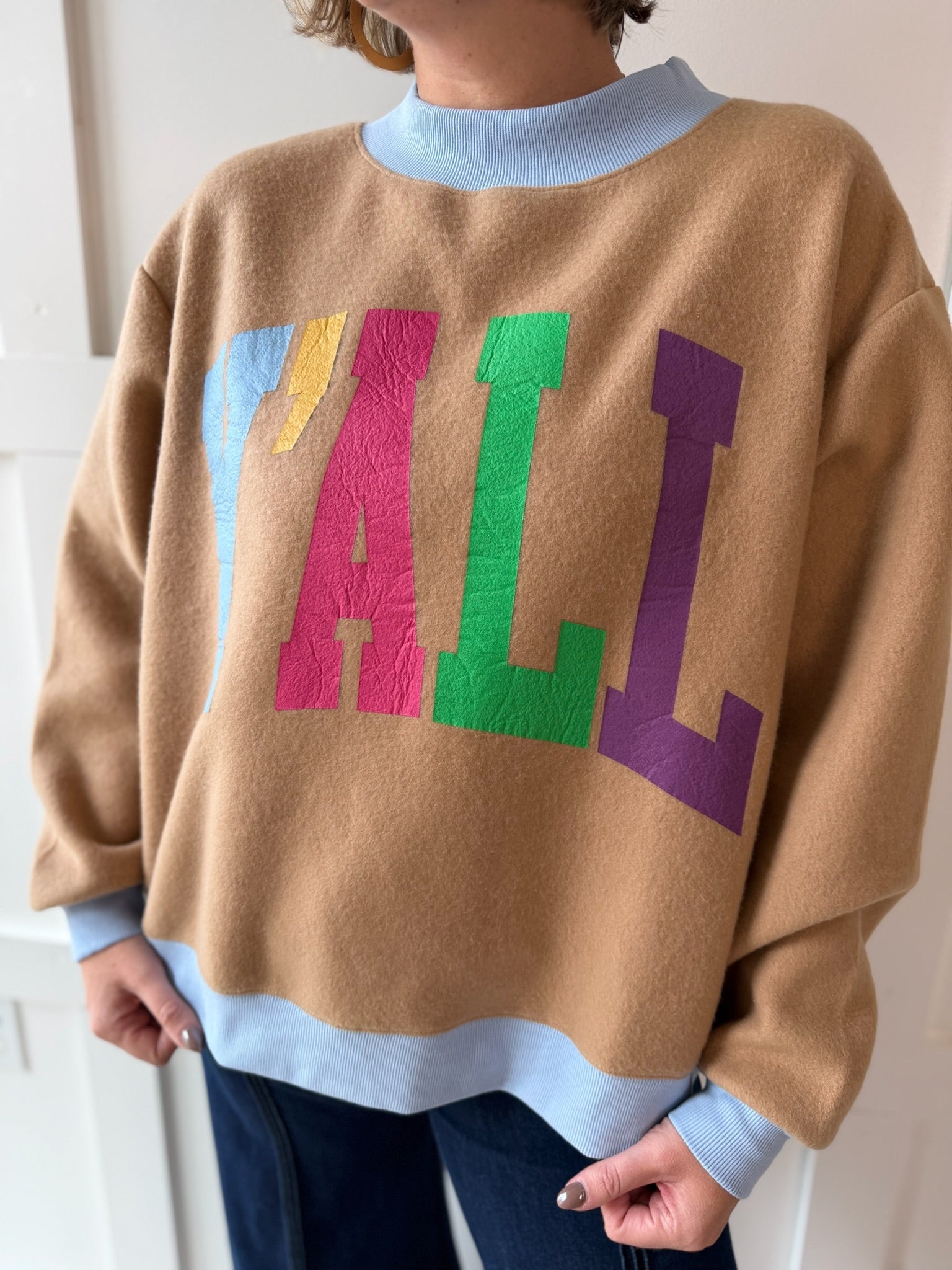 "Y'ALL" 2 sided Sweatshirt