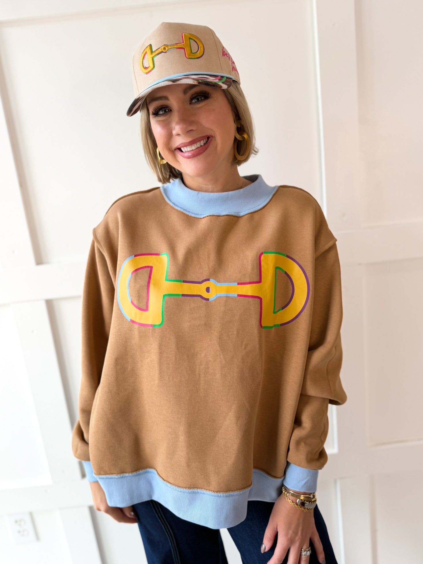 "Y'ALL" 2 sided Sweatshirt