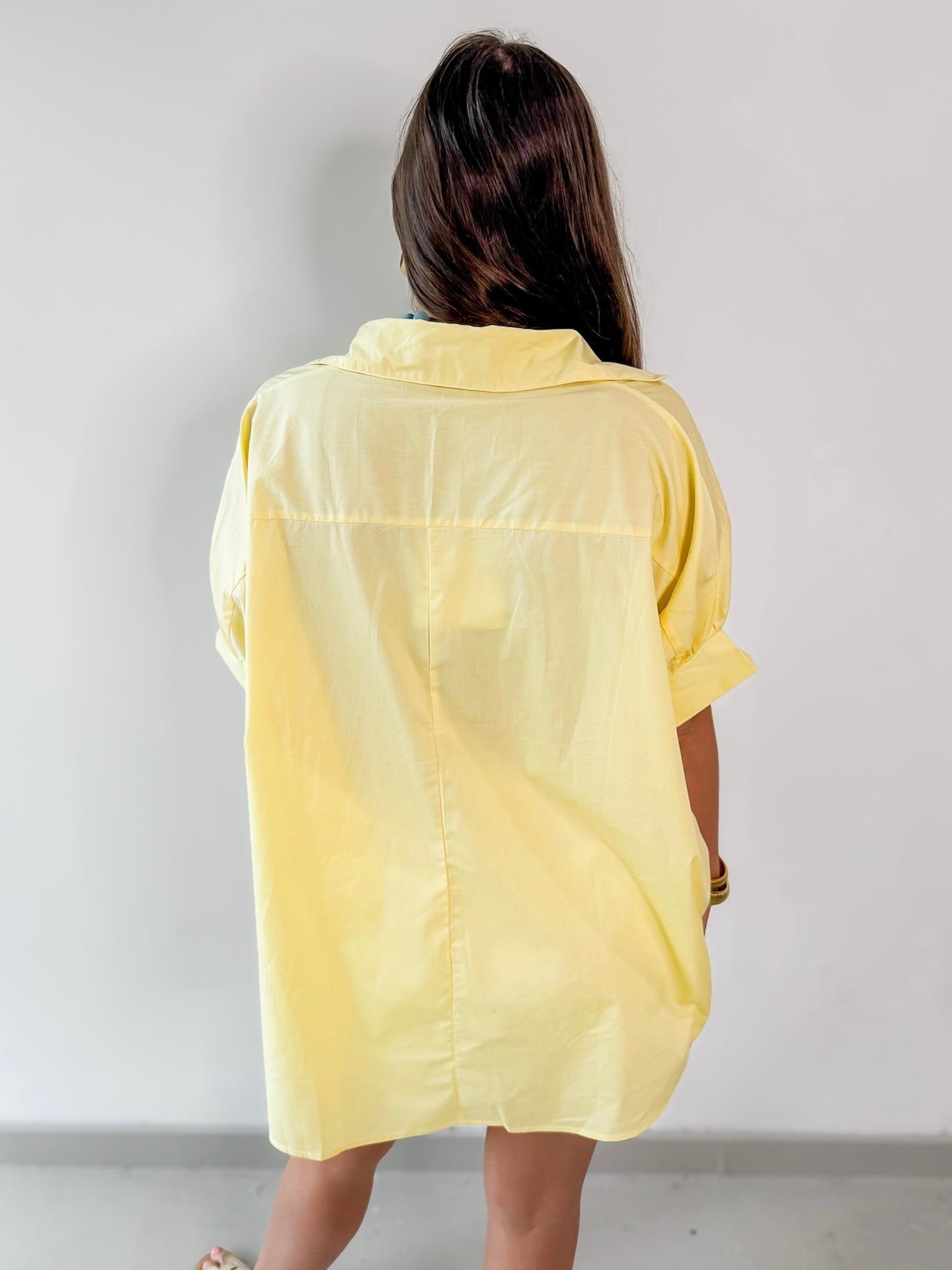 Yellow Oversized Shirt