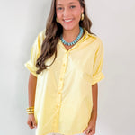 Yellow Oversized Shirt